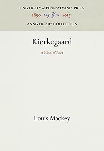 Beispielbild fr Kierkegaard: A Kind of Poet (Anniversary Collection) zum Verkauf von dsmbooks