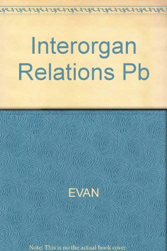 Interorganizational Relations - EVAN