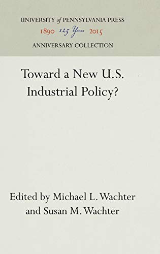 Imagen de archivo de Toward a New U.S. Industrial Policy? a la venta por BookDepart