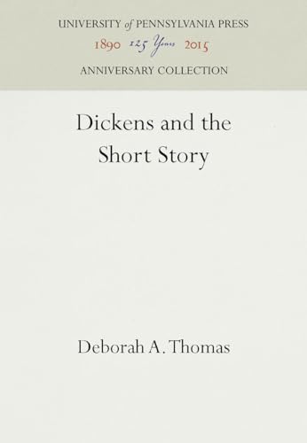Beispielbild fr Dickens and the Short Story zum Verkauf von Better World Books