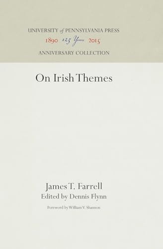 Imagen de archivo de On Irish Themes a la venta por Better World Books: West