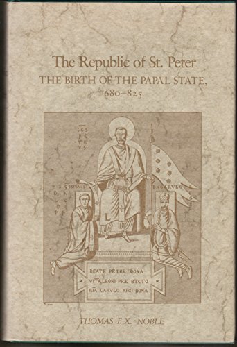 Stock image for Republic of St. Peter: Birth of the Papal State, 680-825 (Middle Ages) for sale by Mispah books