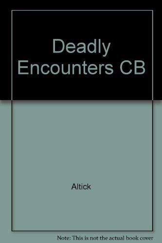 Stock image for Deadly Encounters: Two Victorian Sensations for sale by Calliopebooks