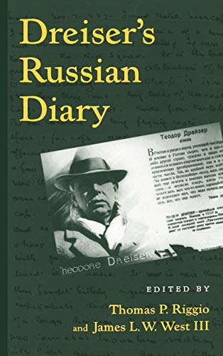 Imagen de archivo de Dreiser's Russian Diary a la venta por L. Lam Books