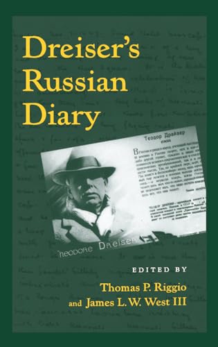 Stock image for Dreiser's Russian Diary (The University of Pennsylvania Dreiser Edition) for sale by HPB-Emerald