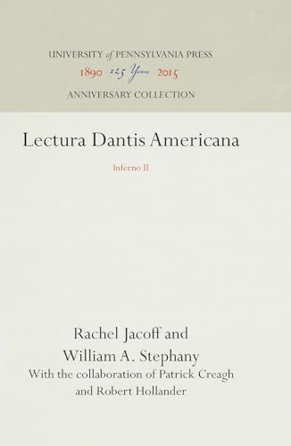 9780812281774: Lectura Dantis Americana: Inferno II (Anniversary Collection)