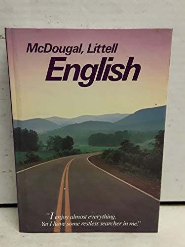 Stock image for McDougal Littell English SE Purple Level grade 12 (The McDougal Littell English Program) for sale by HPB-Red