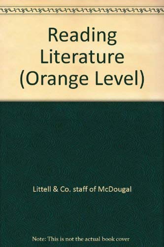 Stock image for Reading Literature (Orange Level) for sale by Better World Books