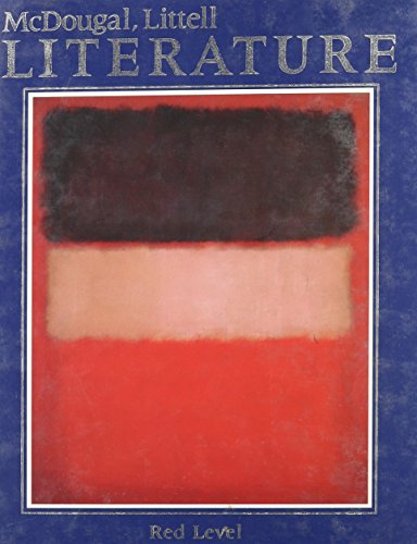 Imagen de archivo de Mcdougal, Littell Literature: Red Level a la venta por Better World Books
