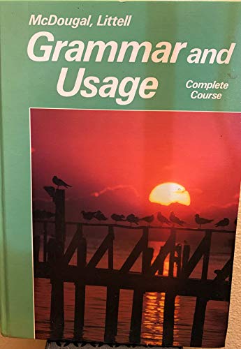 Imagen de archivo de Grammar and Usage (Mcdougal Littell Complete Course) a la venta por Ergodebooks