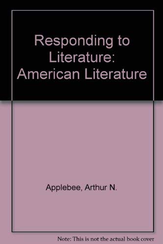 Stock image for Responding to Literature: American Literature for sale by HPB-Red