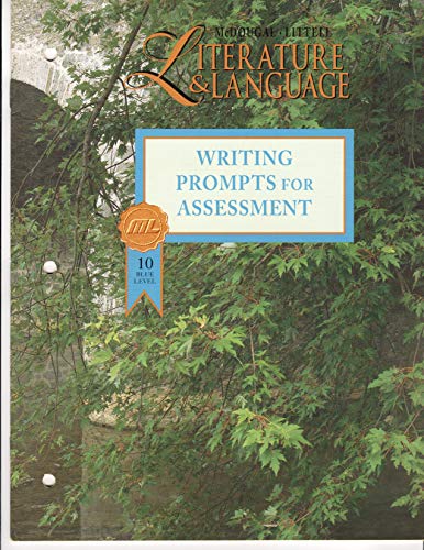 Stock image for LITERATURE AND LANGUAGE, WRITING PROMPTS FOR ASSESSMENT for sale by mixedbag