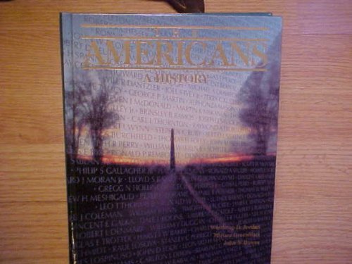 Beispielbild fr The Americans: A History zum Verkauf von Better World Books