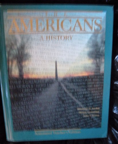 9780812383010: Title: The Americans A History Annotated Teachers Edition