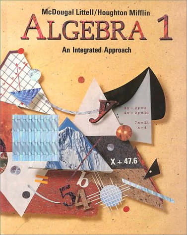 

Algebra 1 : An Integrated Approach