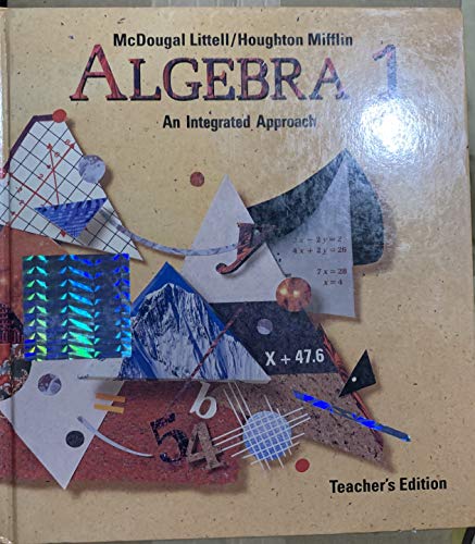 Imagen de archivo de Algebra 1: An Integrated Approach : Annotated Teacher's Edition (C)1995 By John Benson (1995) Hardco ; 9780812387520 ; 081238752X a la venta por APlus Textbooks
