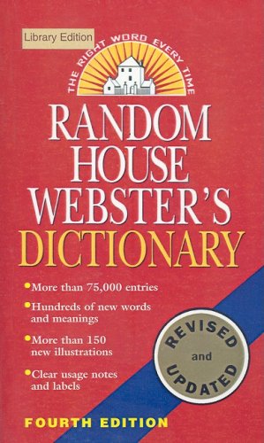 Imagen de archivo de Random House Webster's Dictionary a la venta por Better World Books