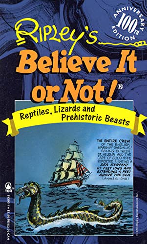 Beispielbild fr Ripley's Believe It or Not: Reptiles, Lizards And Prehistoric Beasts zum Verkauf von Wonder Book