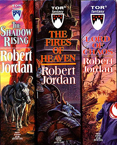 9780812540116: The Wheel of Time, Boxed Set II, Books 4-6: The Shadow Rising, The Fires of Heaven, Lord of Chaos