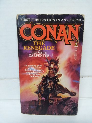 Imagen de archivo de Conan the Renegade a la venta por Zoar Books & Gallery