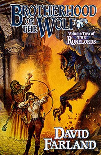 Beispielbild fr Brotherhood Of The Wolf-Volume Two Of The Runelords zum Verkauf von Foxtrot Books