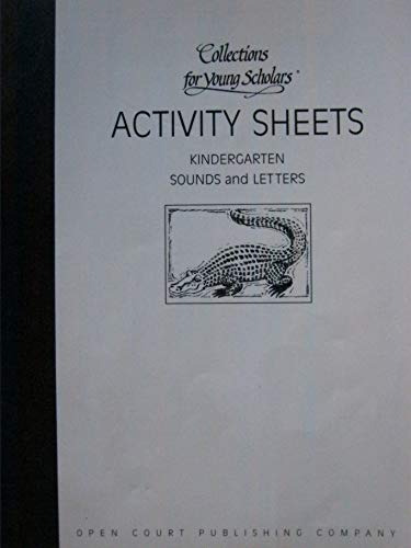 Stock image for Sounds and Letters Activity Sheets Grade K for Collections for Young Scholars for sale by HPB-Red
