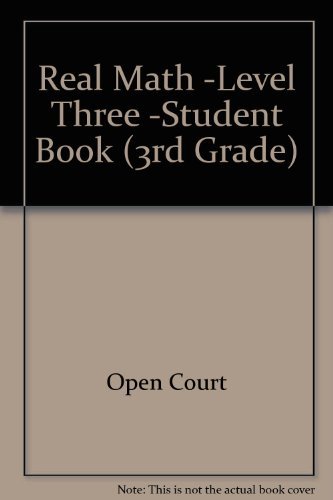 Stock image for Open Court Real Math, Grade 3 for sale by ThriftBooks-Dallas