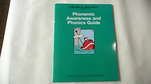Beispielbild fr Collections for Young Scholars; Phonemic Awareness and Phonics Guide zum Verkauf von Alf Books