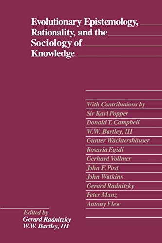 9780812690392: Evolutionary Epistemology, Rationality, and the Sociology of Knowledge
