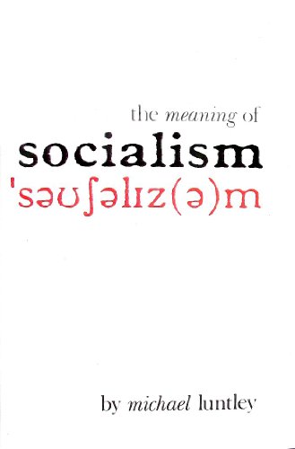 Stock image for The Meaning of Socialism for sale by Midtown Scholar Bookstore