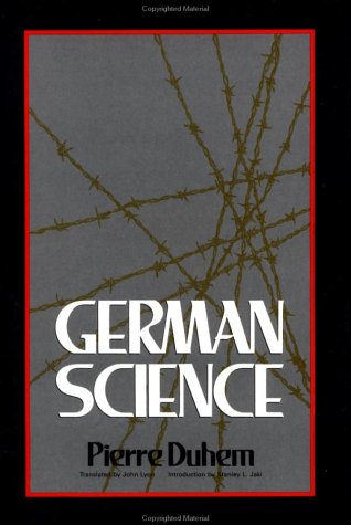 9780812691238: German Science: Some Reflections on German Science : German Science and German Virtues