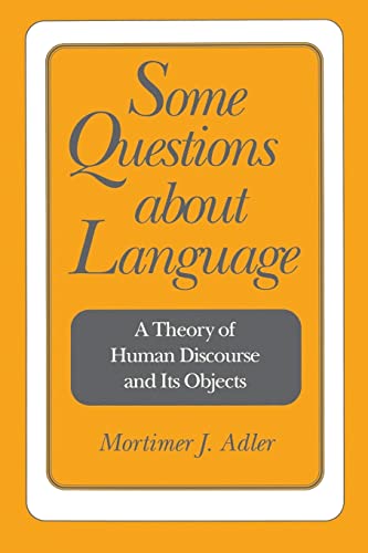 Stock image for Some Questions about Language for sale by Better World Books: West