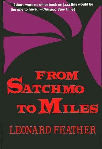 Imagen de archivo de From Satchmo to Miles a la venta por Wonder Book