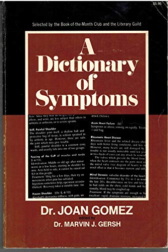 9780812819496: A Dictionary of Symptoms