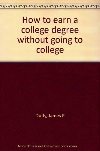 9780812828207: HOW EARN COLLEGE DEGREE