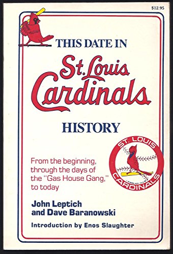 Beispielbild fr This date in St. Louis Cardinals history zum Verkauf von BooksRun