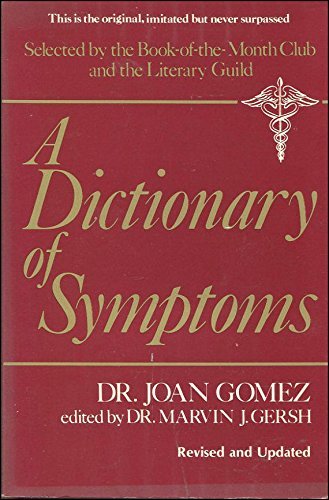 Imagen de archivo de Dictionary of Symptoms a la venta por Ergodebooks