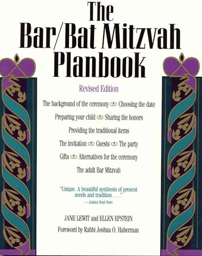 Imagen de archivo de The Bar/Bat Mitzvah Planbook a la venta por Faith In Print