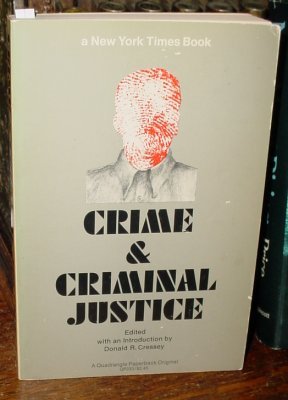 Beispielbild fr Crime and Criminal Justice zum Verkauf von Better World Books