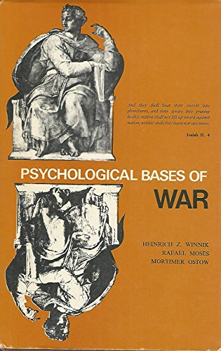 Imagen de archivo de Psychological bases of war. a la venta por 2Vbooks