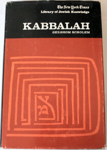 9780812903522: Kabbalah (Library of Jewish knowledge)
