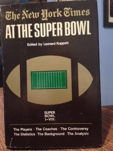 Imagen de archivo de The New York times at the Super Bowl a la venta por Wonder Book
