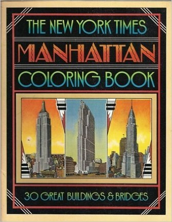 Stock image for The New York Times Manhatten Coloring Book. for sale by Antiquariat Herrmann