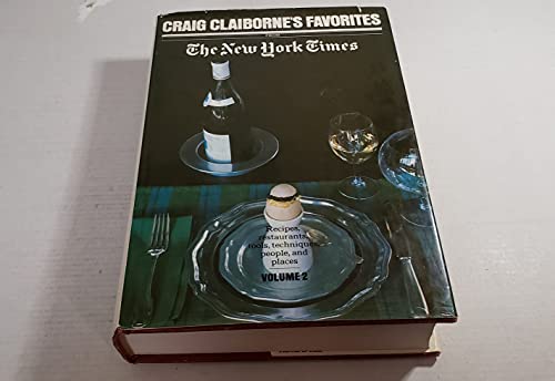 9780812906349: Craig Claiborne's Favorites from the New York Times (Various Volumes)