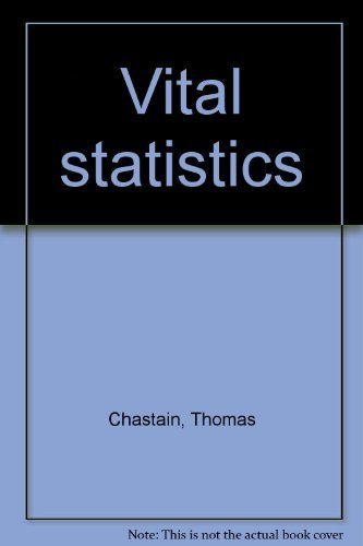 Vital statistics (9780812906981) by Chastain, Thomas