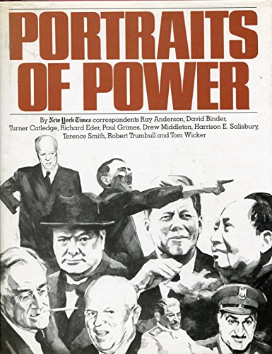 Beispielbild fr Portraits of power zum Verkauf von Books From California