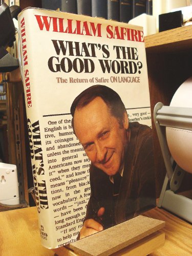 Beispielbild fr What's the Good Word? zum Verkauf von Wonder Book