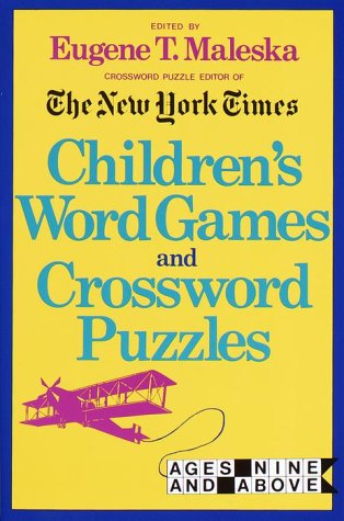 9780812913088: Children's Word Games and Crossword Puzzles 9+