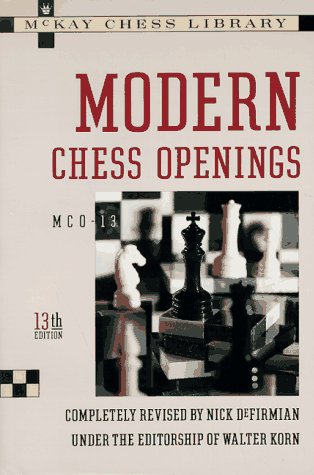 Beispielbild fr Modern Chess Openings: McO-13, 13th Edition zum Verkauf von HPB-Red