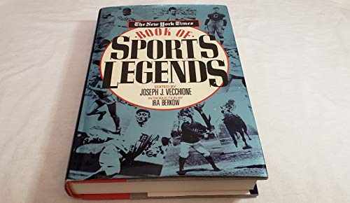 Imagen de archivo de The New York Times Book of Sports Legends a la venta por Wonder Book